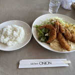 オニオン - 大概、味噌汁は後からやってきます。