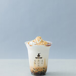 えにかいたもち - 黒蜜きな粉ラテ※5種のわらびから選べます！