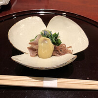福一 - 季節のホタルイカの酢味噌和え