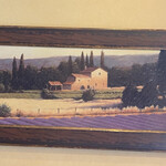 ビストロ デ トロワ - 店内に飾ってあった風景画…フランス行きて〜
      
      フランスの田舎の風景かな〜？フランスって…
      
      ワイの中ではサッカー強国ってイメージなんすよね。
      
      フランスで1番有名な日本人って誰かって言うと…