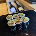 鮨 三心 - 追加②穴きゅう巻