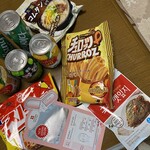 韓スーパー - 眞ラーメンめちゃ辛でヒーハーでした（汗）