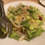伊酒屋ヴェッキオ - 春野菜のパスタ