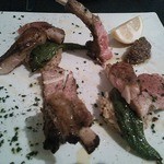 ソース - 骨付き仔羊のグリル