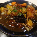 ビストロ茶葉蘭 - 豚薄切り肉を巻いて作る具沢山酢物