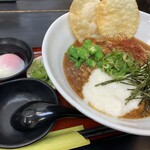 極楽うどん TKU - 冷製麻辣納豆うどん（中盛）