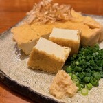 izakayamirimmaru - 宇那志豆腐の厚揚げ