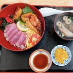 遍路の駅 夫婦善哉 - 金目丼