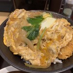 純愛うどん なでしこ - 味彩豚使用カツ丼（ご飯少なめ）