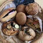 木まま屋 - 真ん中とその上のは4個入りだったまんまるぱん