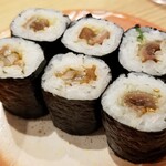 回転寿し トリトン - 漬けニシン薬味巻。