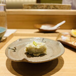 日本橋 蕎ノ字 - ★蕎麦がき