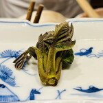 日本橋 蕎ノ字 - ☆珍しい胡桃の新芽