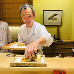 日本橋 蕎ノ字 - ☆京都山城の白たけのこは美味いよぉ〜！