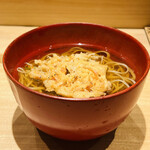 日本橋 蕎ノ字 - ☆桜えびのかき揚げ蕎麦