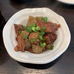 お好み焼きバル祐 - すじこん