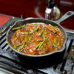 焼肉幸泉 - レバニラ