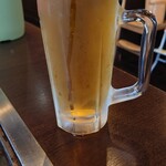 お好み焼き はよし - 私の生ビール♥