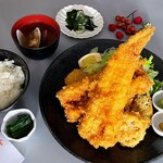 One conger eel cutlet set meal