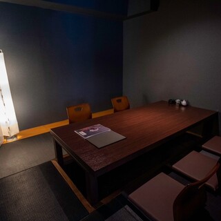 全室完全個室で寛げる大人の隠れ家空間は多彩な場面に