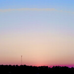 わたり 本店 - 受け取りした帰り道…夕空が綺麗でした。