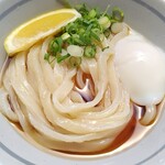 Teuchi Udon Shimizuya - 温玉ぶっかけ