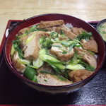 福栄食堂 - きつね丼500円