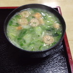 福栄食堂 - みそ汁100円