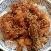 てんぷら天松 日本橋店 - かき揚げ丼