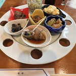 川なり - 前菜の盛り合せ