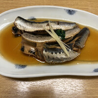 新宿割烹 中嶋 - イワシは3匹でした。この色でもしっかり味が。