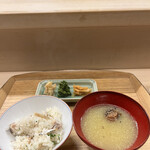 赤坂 菊乃井 - 昼懐石１５７３００円。鯛御飯。旨味タップリでたまりません（╹◡╹）（╹◡╹）