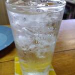 喰うかい - 焼酎の水割り 400円(税込)(2023年5月2日撮影)