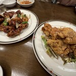 中華料理 唐韻 - 唐揚げ、酢豚