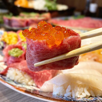黄金出汁しゃぶと江戸前寿司 肉のあさつ 梅田お初天神店 - 