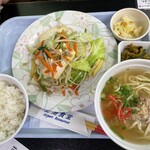 空港食堂 - 豆腐チャンプルー