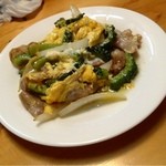 田中家 - 豚バラ肉ゴーヤ炒め