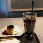 LIMENAS COFFEE - （2023/4月）プリンとアイスコーヒー
