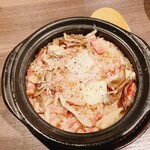 雷井土音 - カルボナーラ土鍋ご飯