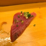 鮨 うみから - お腹いっぱいになってきたので、シャリなしで