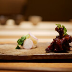 炎水 - ●炭焼き
      すっぽん炭火焼（長崎）、酢橘大根おろし