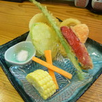 うどん工房悠々 - プレミアムベジプレート