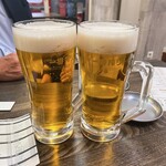 串かつ源 - メガ　生ビール