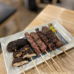 Gojuu En Yakitori Taishuusakaba Guridocchin - 椎茸　カシラ　レバ　銀杏