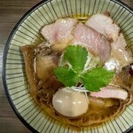 がふうあん - 上から特塩ラーメン