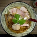 がふうあん - 上から特塩ラーメン