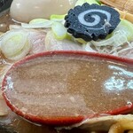 ぶたのほし - とんこつスープ、完飲です。