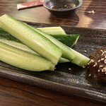 魚里　本家 - きゅうりと味噌(名前忘れ)