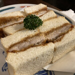 魚里　本家 - カツサンド