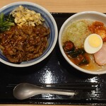 Yakitatenokarubi - カルビ丼（小）Ｃセット